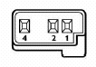 AMP Micro Quadlock (MQS) connector drawing