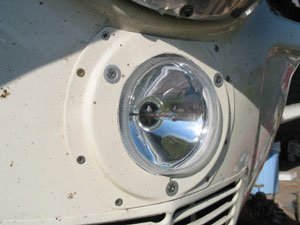 Beech B-35 with XeVision HID Xenon light