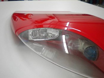 Lancair IV wingtip with XeVision HID 50 W XV-19