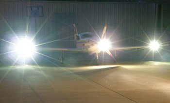 Glasair N747DJ, XeVision lights 50 W